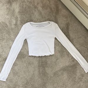 aero the og tee collection white long sleeve